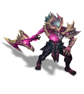 Visions of the Fallen Tryndamere Rose Quartz chroma