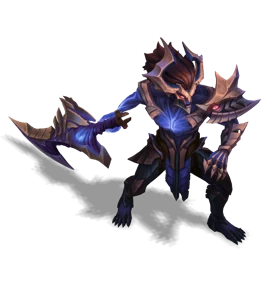 Visions of the Fallen Tryndamere Obsidian chroma