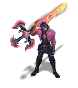 Lunar Beast Viego Rose Quartz chroma