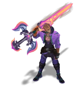 Lunar Beast Viego Tanzanite chroma