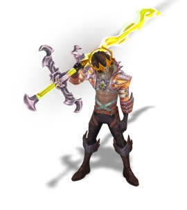 Dissonance of Pentakill Viego Citrine chroma