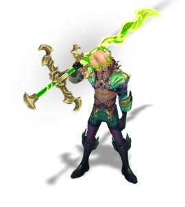 Dissonance of Pentakill Viego Emerald chroma