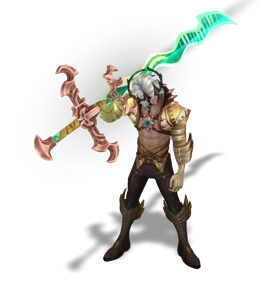 Dissonance of Pentakill Viego Sandstone chroma