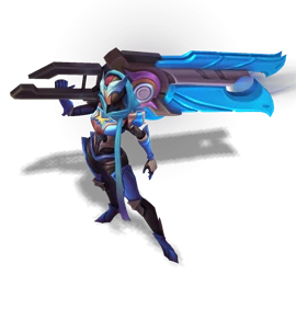 Masked Justice Senna Sapphire chroma