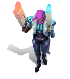 Demacia Vice Lucian Turquoise chroma