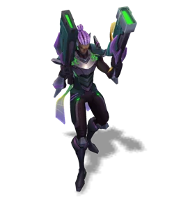 Strike Paladin Lucian Obsidian chroma