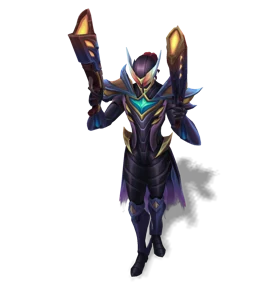 Masked Justice Lucian Obsidian chroma