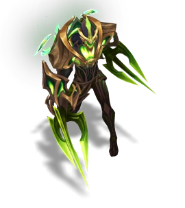 Galaxy Slayer Zed Emerald chroma