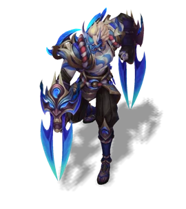 Blood Moon Zed Sapphire chroma