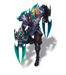 Blood Moon Zed Turquoise chroma