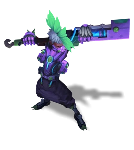 Pulsefire Ekko Amethyst chroma