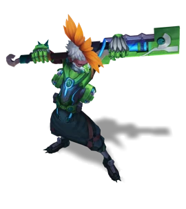 Pulsefire Ekko Emerald chroma