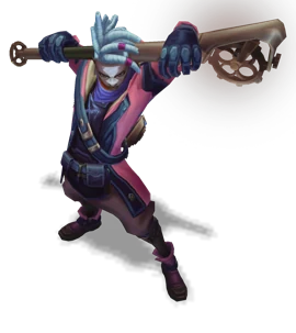 Arcane Firelight Ekko Rose Quartz chroma