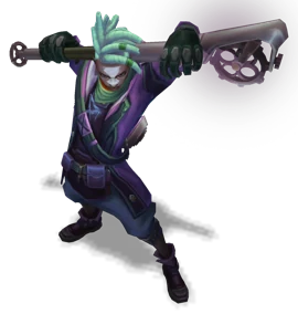 Arcane Firelight Ekko Tanzanite chroma