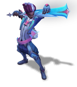 Star Guardian Ekko Sapphire chroma