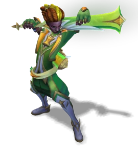 Star Guardian Ekko Emerald chroma
