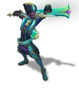 Star Guardian Ekko Turquoise chroma