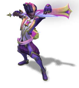 Star Guardian Ekko Tanzanite chroma