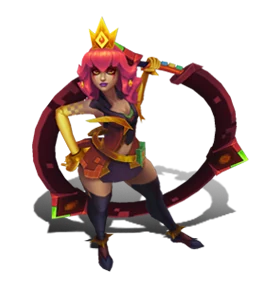 Battle Boss Qiyana Ruby chroma