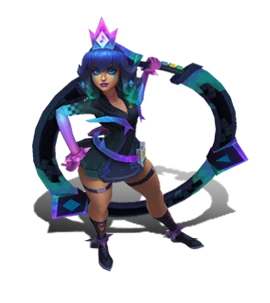 Battle Boss Qiyana Obsidian chroma