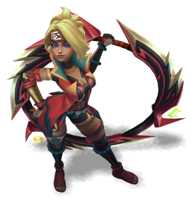 Shockblade Qiyana Ruby chroma
