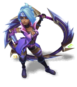 Shockblade Qiyana Amethyst chroma