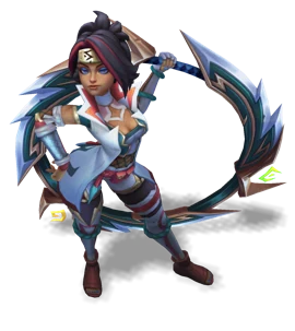 Shockblade Qiyana Pearl chroma