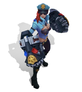 Officer Vi Aquamarine chroma