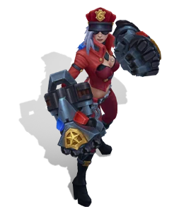 Officer Vi Ruby chroma