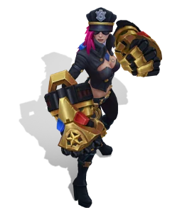 Officer Vi Obsidian chroma