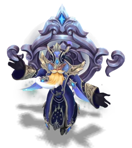 Winterblessed Zilean Sapphire chroma