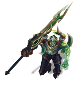 Lunar Eclipse Aatrox Emerald chroma