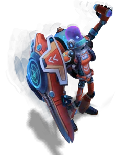 Astronaut Singed Ruby chroma