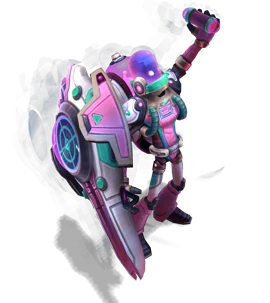 Astronaut Singed Rose Quartz chroma