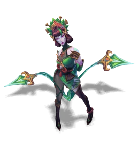 Spirit Blossom Evelynn Emerald chroma