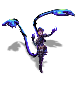 Soul Fighter Evelynn Sapphire chroma