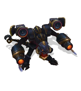 Battlecast Prime Cho'Gath Obsidian chroma