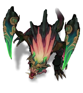Shan Hai Scrolls Cho'Gath Peridot chroma