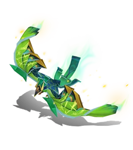 Papercraft Anivia Emerald chroma