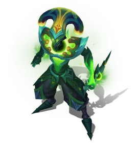 Dark Star Shaco Emerald chroma