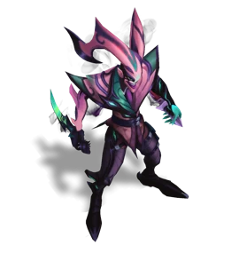Crime City Nightmare Shaco Rose Quartz chroma
