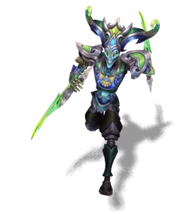 Winterblessed Shaco Emerald chroma
