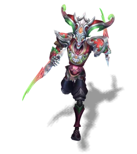 Winterblessed Shaco Wreathguard chroma