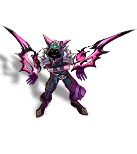 Soul Fighter Shaco Rose Quartz chroma