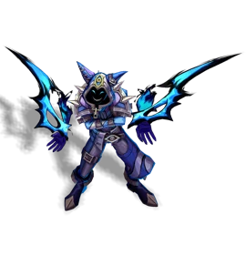 Soul Fighter Shaco Sapphire chroma