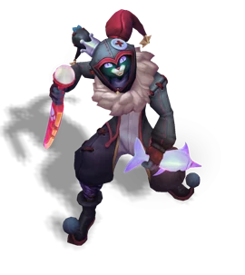 Cat-in-the-Box Shaco Obsidian chroma