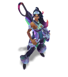 Space Groove Samira Rainbow chroma