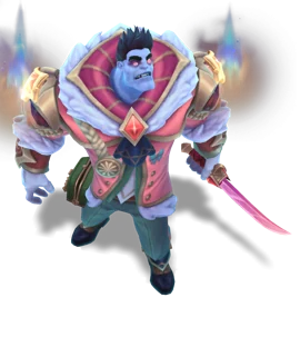 Frozen Prince Mundo (Dr. Mundo) Rose Quartz chroma
