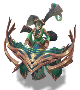 Pentakill III: Lost Chapter Sona Emerald chroma