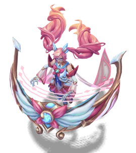 Star Guardian Sona Rose Quartz chroma